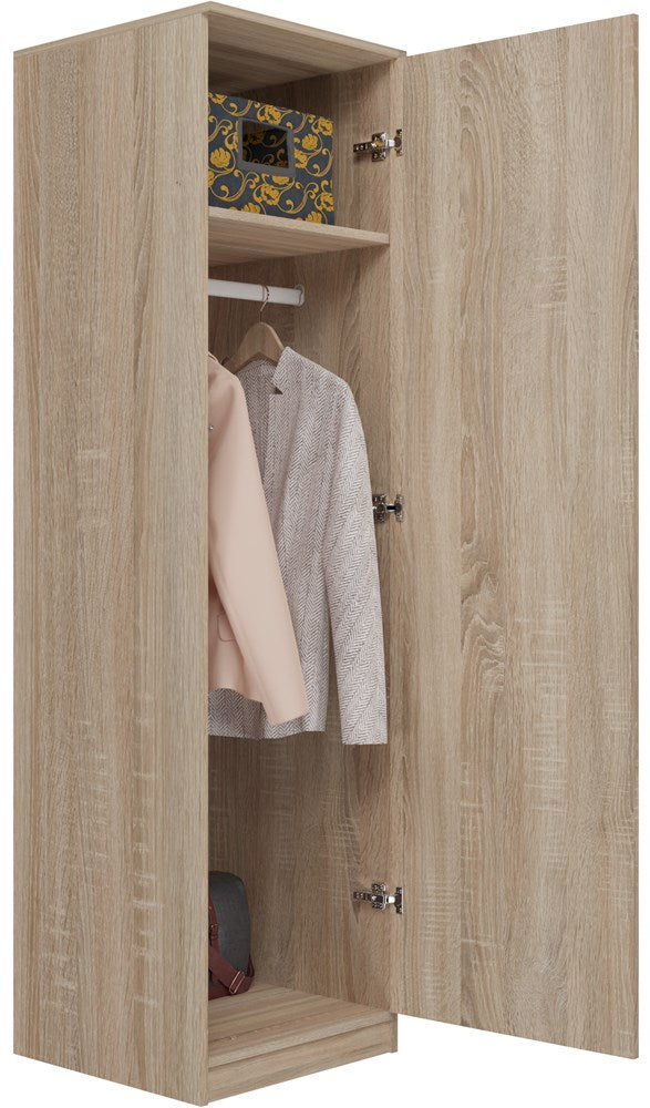 MALWA SD-50 Garderobe met TIP-ON systeem - Modern & Functioneel | Kleur: Sonoma Oak