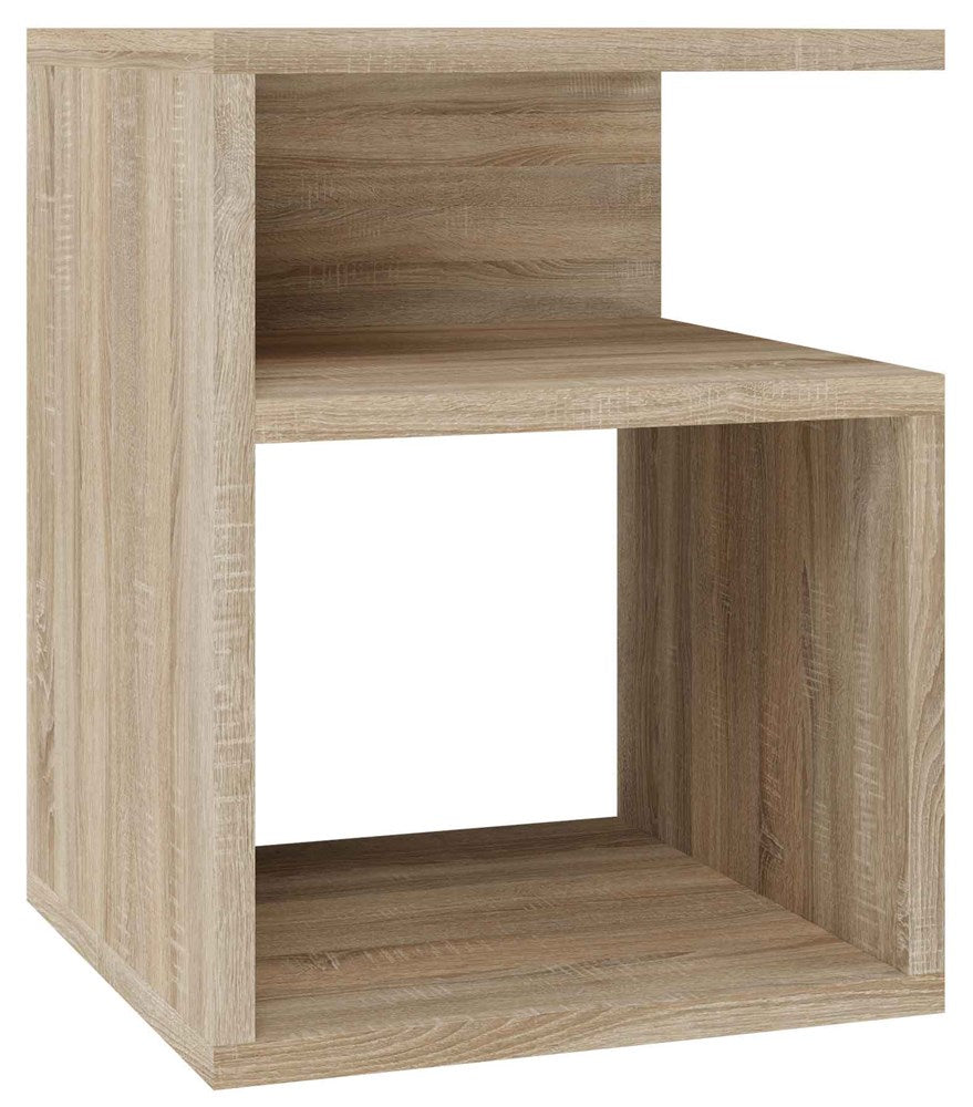 Modern nachtkastje TINI - Minimalistisch design en duurzame kwaliteit | Sonoma eiken | 30x30x40 cm