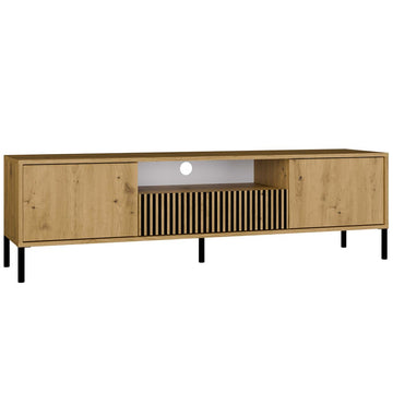 Moderne TV-kast Kamaro 160 cm - Stijlvol design met opbergruimte en kabelmanagement | Ambachtelijk