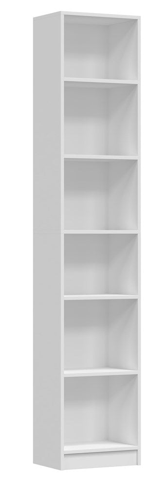 Klassieke W40 Paphos vitrinekast – Hoog model, stevig en multifunctioneel | Kleur: Wit