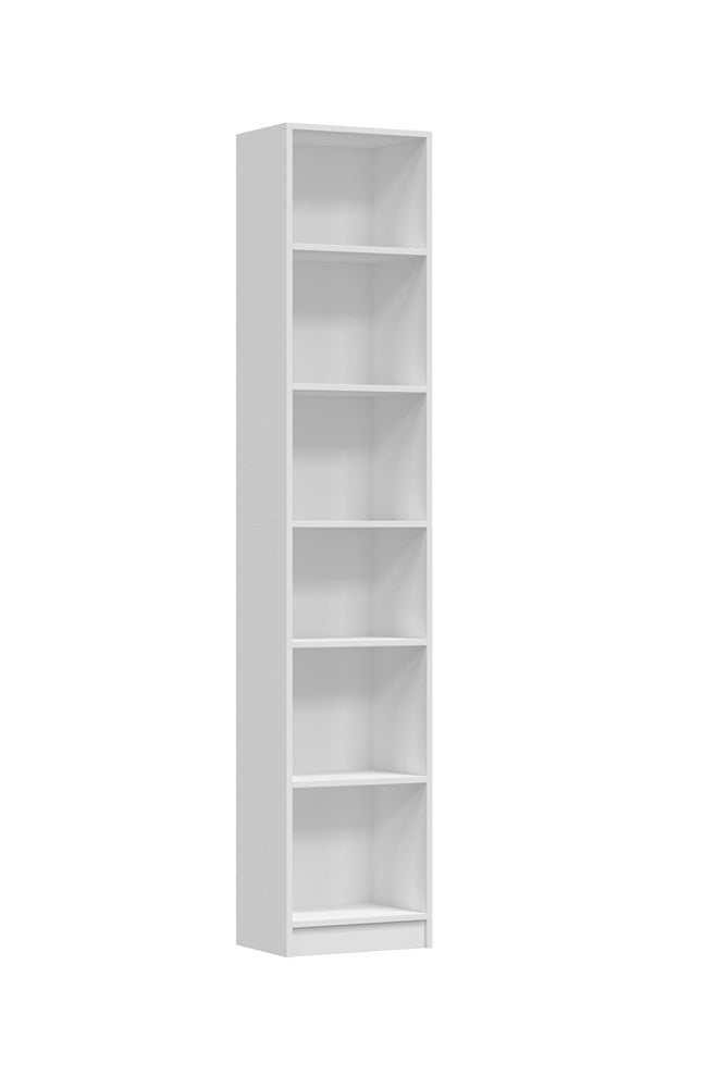 Klassieke W40 Paphos vitrinekast – Hoog model, stevig en multifunctioneel | Kleur: Wit