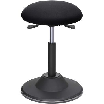 Werkkruk - In hoogte verstelbaar - Ergonomisch - Draaibaar - Antislip - Zwart