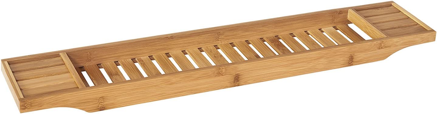 Bamboe Badkuiprek - Caddy Tray Badkamerplank - Lengte 80cm
