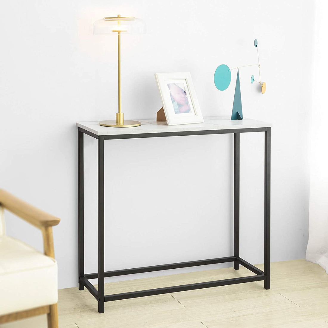 Consoletafel - Bijzettafel - Bijzettafel - Haltafel - Woonkamertafel - 80x30x75cm