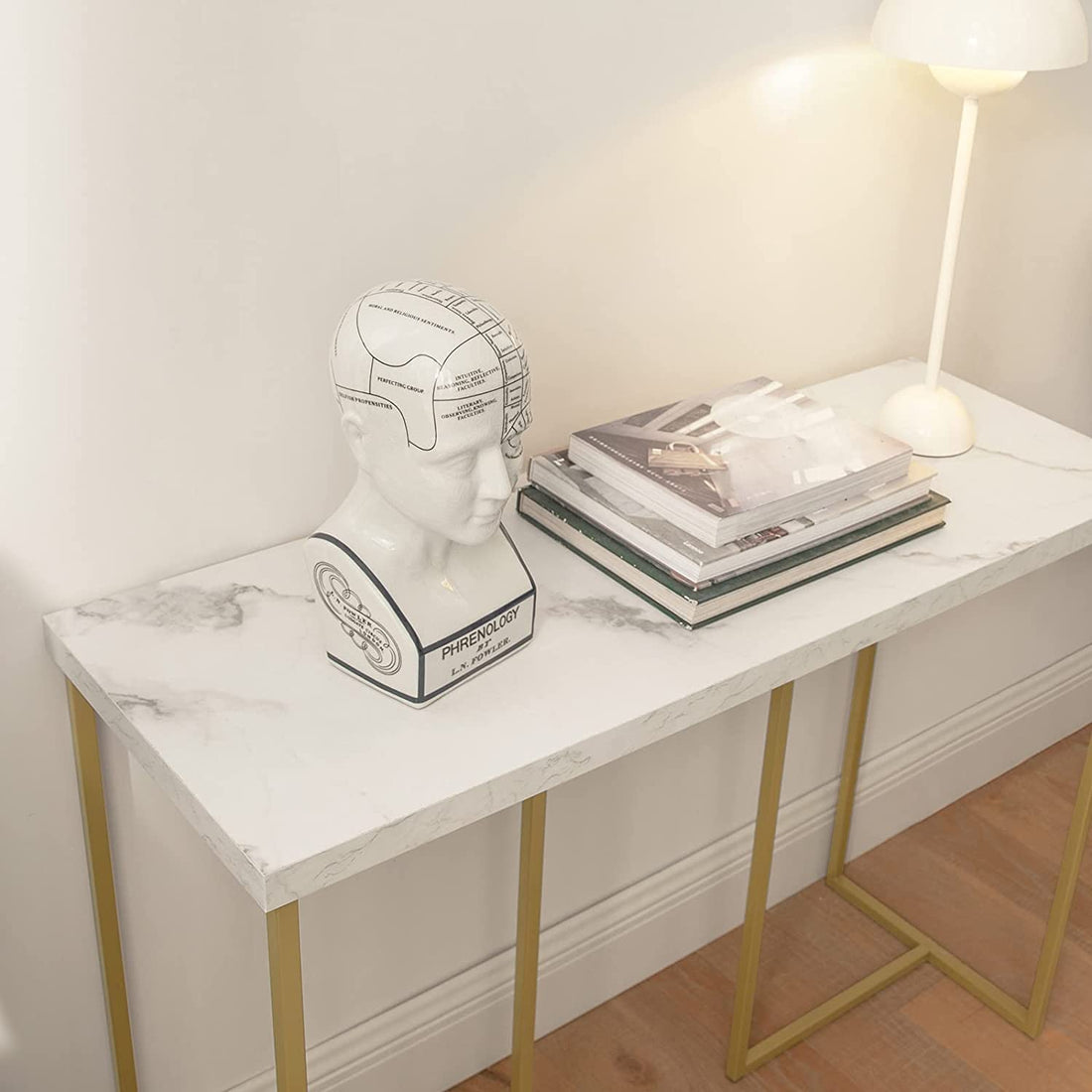 Consoletafel - Haltafel - Bijzettafel - Bijzettafel - Woonkamertafel Sofatafel - B100 x D36 x H75cm