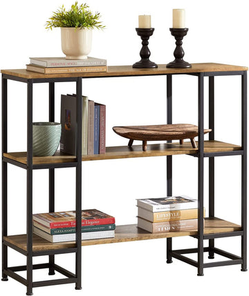 consoletafel - haltafel - woonkamertafel - banktafel - bijzettafel - bijzettafel met 3 planken