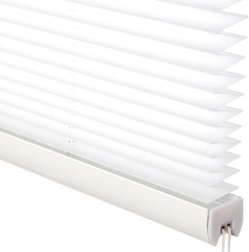 Plisségordijn zonder boren Easyfix | Wit | 60x130 cm