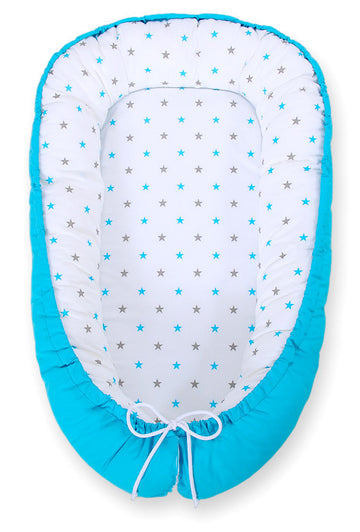 Baby nestje - cocon - Verstelbaar comfortabel Oeko-Tex katoen