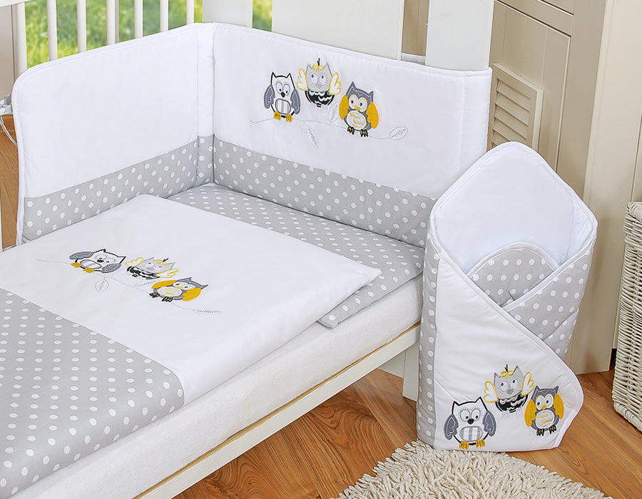 3-delige babybedtextiel set – wiegset – Oekotex katoen, extra zacht en veilig voor baby’s