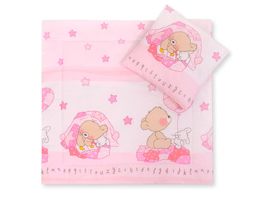 Babybedtextiel 2-delig - dekbed en kussen - ademend katoen, veilig voor gevoelige babyhuid