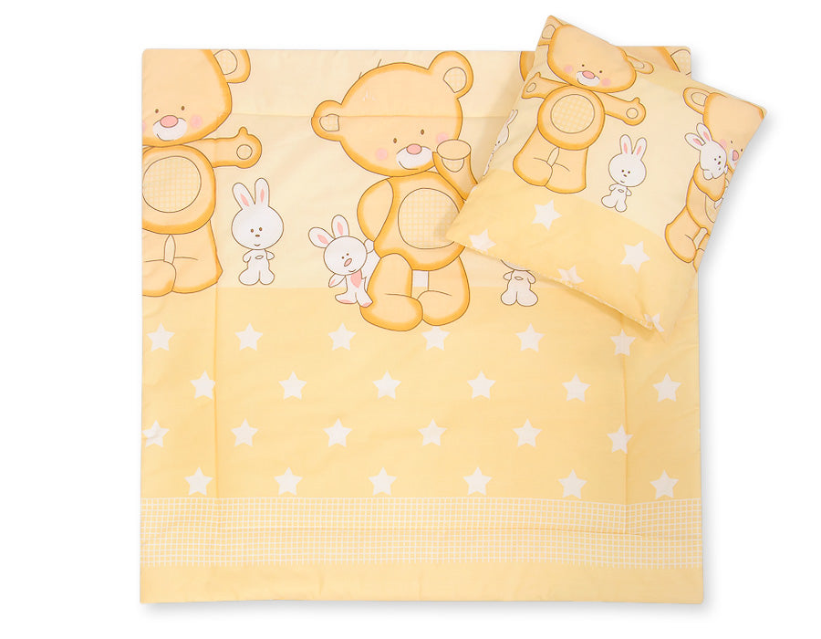 Babypakket dekbed en kussen set - beddengoed - 100% katoen, veilig en ademend