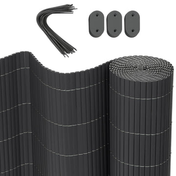 PVC privacydoek met kabelbinders | 300x120 cm