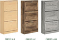 Schoenenkast - Schoenenorganizer - Schoenenopslag - MDF & PB Materiaal - 60cm x 115cm x 23cm - Kantelslot - Verschillende kleuropties - Ruimtebesparend