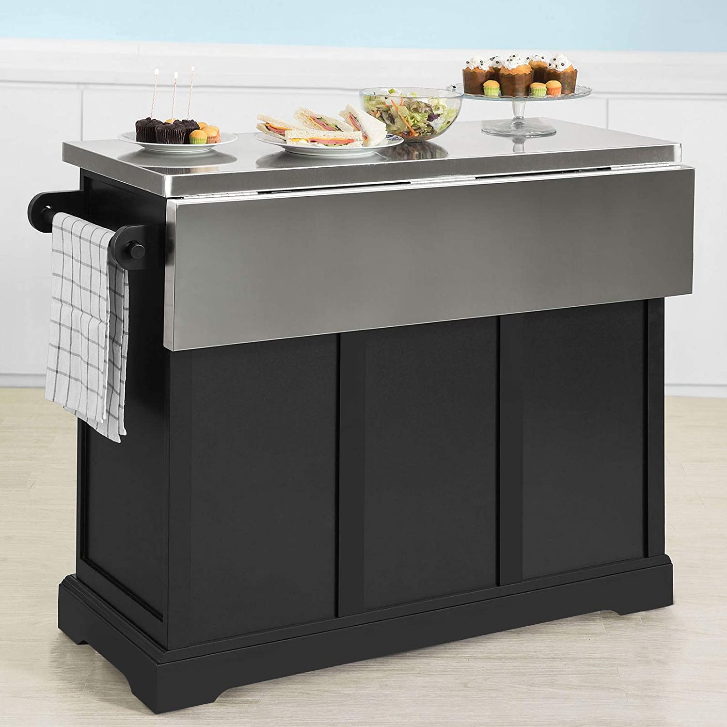 Uitschuifbare Keukenopbergwagen - Keukenkastkast - Dressoir - Keukeneiland