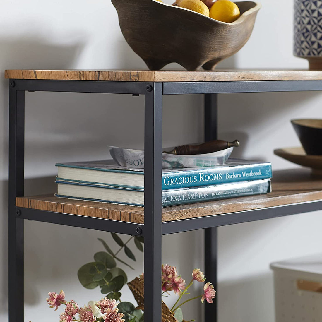 Consoletafel Hal - Tafel Woonkamer - Tafelbank - Tafelzijde - Tafeleinde - Tafel met 2 planken