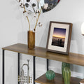 Consoletafel - Haltafel - Bijzettafel - Bijzettafel - Woonkamer - Sofatafel - met 3 Planken - B120 x D30 x H80cm