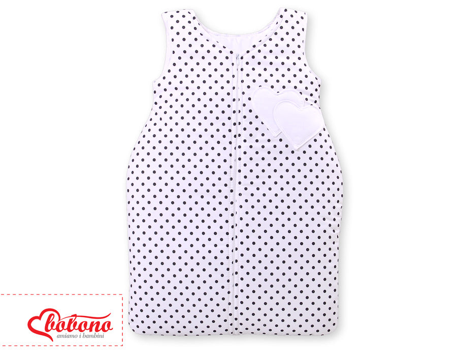 Unisex slaapzak - baby slaapzak - 100% katoen - anti-allergisch en zacht - Hanging Hearts