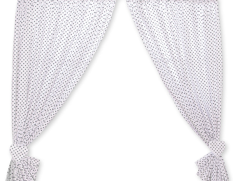 Set med 2 gardiner till babyrummet - barngardiner - 100 % bomull, lätta att tvätta