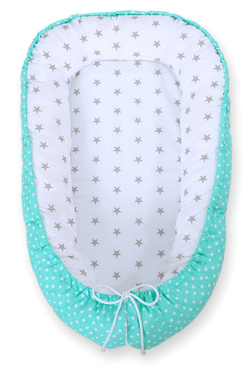 Baby nest, cocoon, dubbelzijdig ontwerp – veilig & geborgen slapen voor baby's