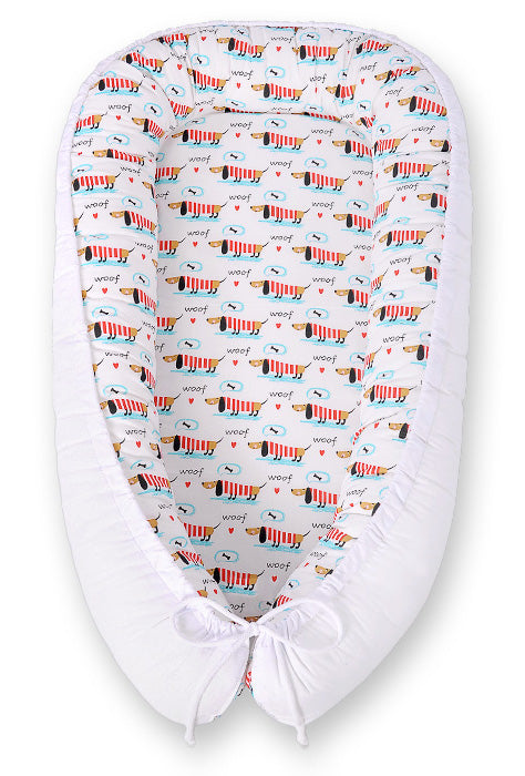 Babynest Dubbelzijdig Cocoon - wiegnestje - Veilig & geborgen slapen voor baby's