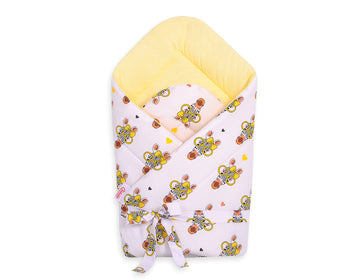 Dubbelzijdig baby nestje - wikkeldekentje - ergonomisch & verstelbaar voor optimale geborgenheid