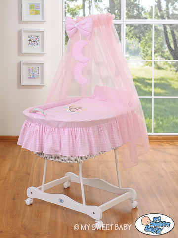 Wicker wieg - baby