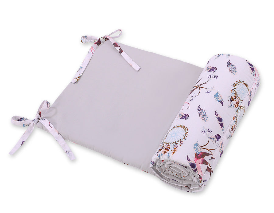 Universele hoes ledikant - bedbumper - extra schokabsorptie voor babyveiligheid