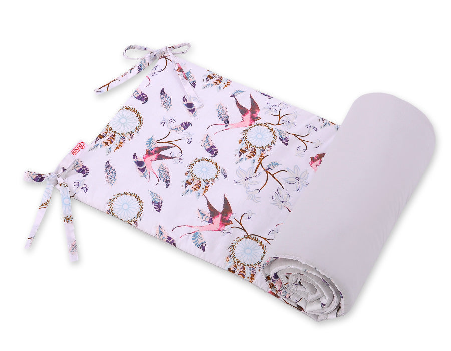 Universele hoes ledikant - bedbumper - extra schokabsorptie voor babyveiligheid
