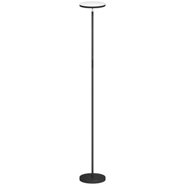 RGB vloerlamp met afstandsbediening en touch | Kleur: Zwart | Afmetingen: 25x25x177 cm