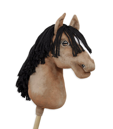 Super Hobby Horse Premium - stokpaard - extra groot speelplezier, handgemaakt, duurzaam minky