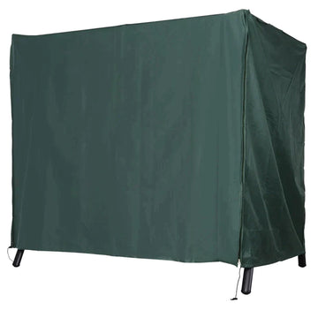 Hoes voor schommelstoel - Tuinmeubelhoes | Kleur: Diepgroen | Afmetingen: 124x205x164 cm