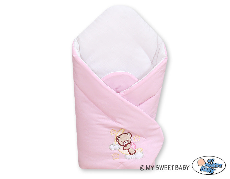 Babynest - babyligkussen - 100% katoen comfort en veiligheid - Good Night Roze