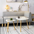 Nesting Tables - Set van 2 bijzettafels - Woonkamertafels Koffietafels