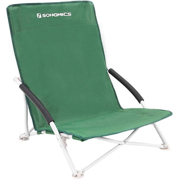 Opvouwbare campingstoel met draagtas, Oxfordstof, groen, 56 x 53 x 64 cm