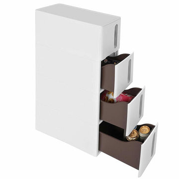 Keukentrolley - multifunctionele badkamer- en opbergtrolley