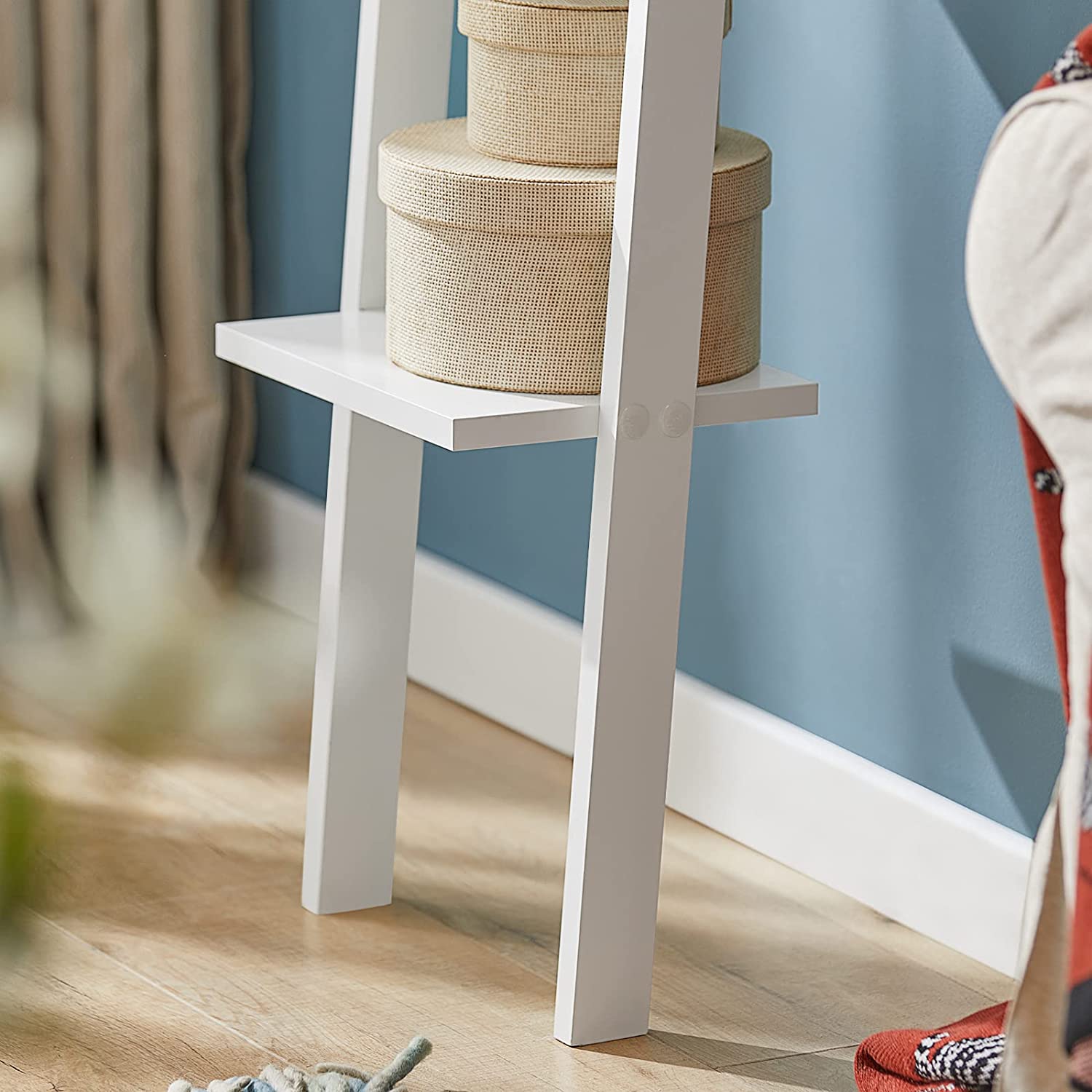 Moderne 4-laags ladderplank - Wandplank - Standplank - Boekenkast Opslag Display Plank