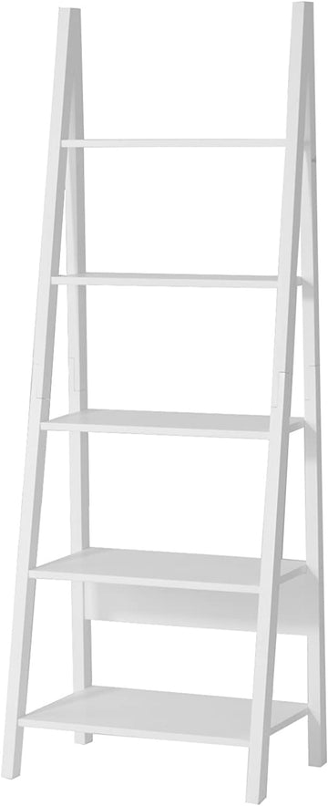 moderne 5-laags ladderplank boekenkast-houtopslag displayplanken-wandplank