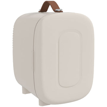 Beautykoelkast - Mini koelkast voor cosmetica | Kleur: Crèmewit | Afmetingen: 26.3x20.3x28 cm