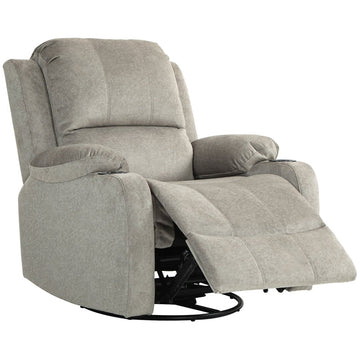 Relaxfauteuil - TV-fauteuil met ligfunctie | Kleur: Bruin | Afmetingen: 87x95x102 cm