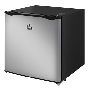 35L mini vriezer | Kleur: Zilver, zwart | Afmetingen: 44,2x47x48,8 cm
