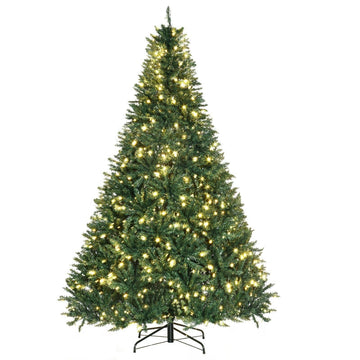 Kunstkerstboom 210 cm met 700 LED's | Kleur: Groen | Afmetingen: 142x142x210 cm