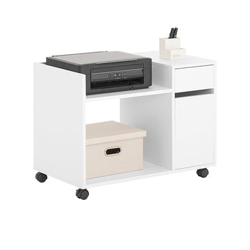 Archiefkast - Opbergeenheid - Organisator - Ruimtebesparend - 72x40x54cm - Houdt 46 kg - PB-materiaal - Soepel rollend met geremde wielen