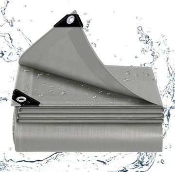 Waterdicht afdekzeil met ogen 140 g/m² | Wit | 150x200 cm