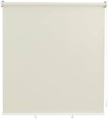 Verticale buitenzonwering balkonmarkies buitenrolgordijn | Beige | 100x240 cm