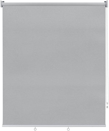 Verticale buitenzonwering voor balkon | Grijs | 140x140 cm