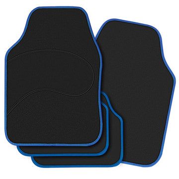 Automattenset voor auto, 4-delig | Blauw