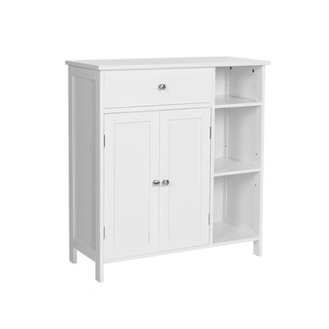 Badkamerkast met lade - opbergkast - 75 x 30 x 80 cm
