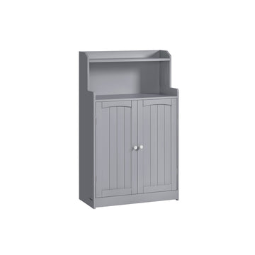 Badkamerkast duifgrijs met 2 deuren - MDF - 30 x 60 x 100 cm