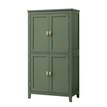 Badkamerkast en keukenkast | Groen | 60x30x110 cm