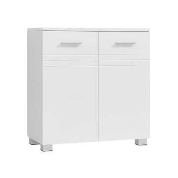 Badkamermeubel - wastafelonderkast - wit - 60 x 30 x 63 cm